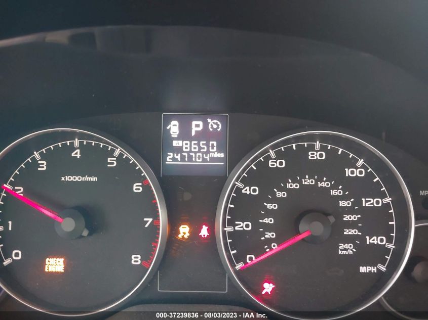 2014 SUBARU OUTBACK 2.5I PREMIUM - 4S4BRCCC6E3248809