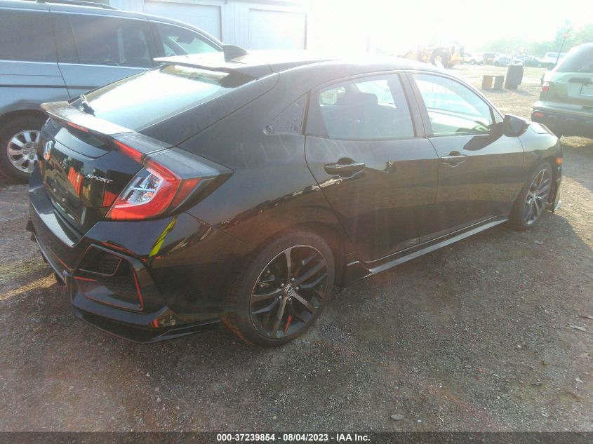 2020 HONDA CIVIC HATCHBACK SPORT - SHHFK7H43LU219057