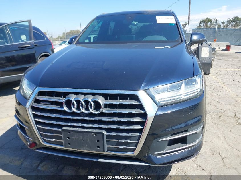 2017 AUDI Q7 PREMIUM PLUS - WA1LAAF76HD056723