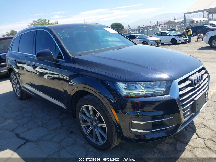 2017 AUDI Q7 PREMIUM PLUS - WA1LAAF76HD056723