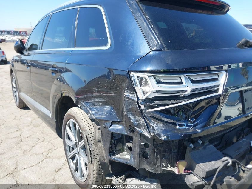 2017 AUDI Q7 PREMIUM PLUS - WA1LAAF76HD056723