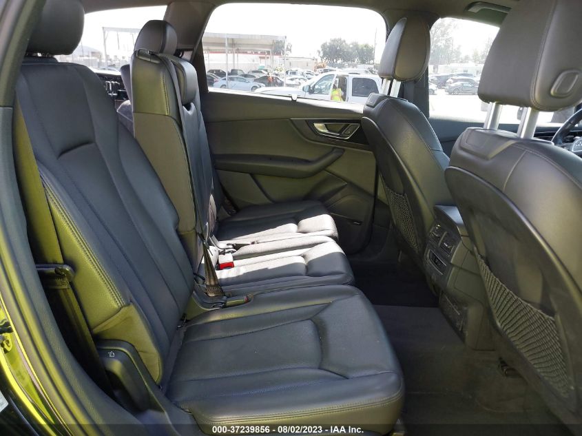2017 AUDI Q7 PREMIUM PLUS - WA1LAAF76HD056723