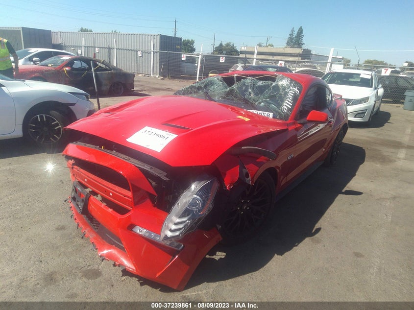 VIN 1FA6P8CF8K5188332 2019 FORD MUSTANG GT