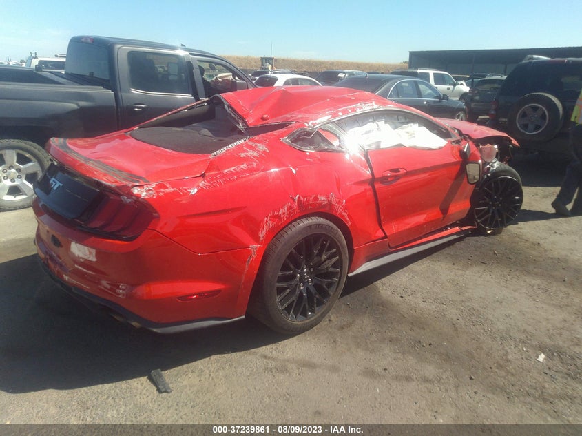 VIN 1FA6P8CF8K5188332 2019 FORD MUSTANG GT