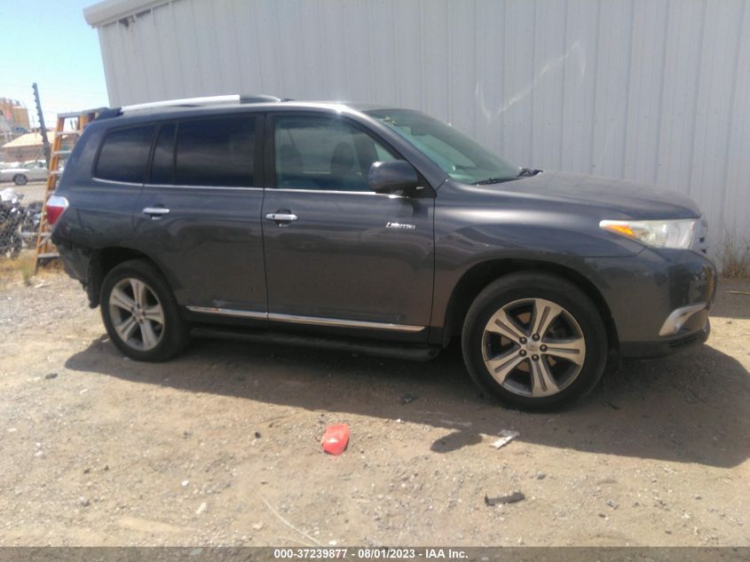 2013 TOYOTA HIGHLANDER LIMITED - 5TDYK3EH5DS135782