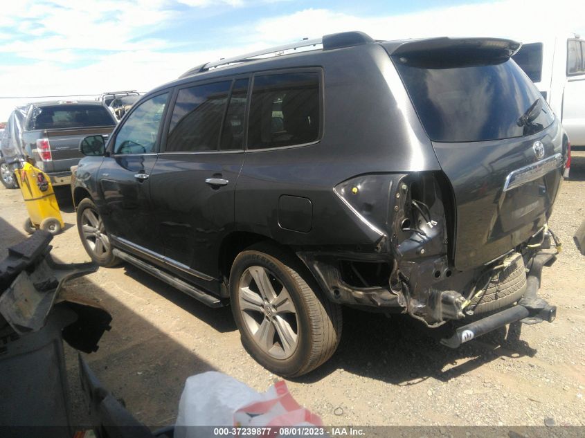 2013 TOYOTA HIGHLANDER LIMITED - 5TDYK3EH5DS135782