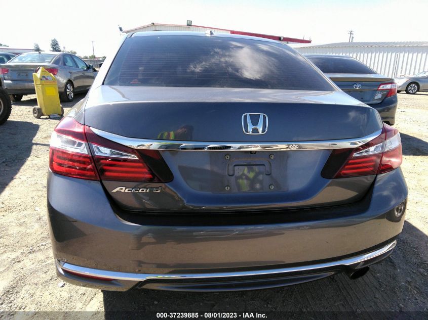 2016 HONDA ACCORD SEDAN EX-L - 1HGCR2F8XGA008950