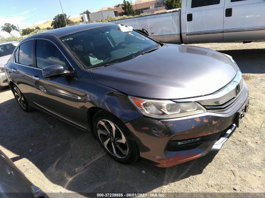 2016 HONDA ACCORD SEDAN EX-L - 1HGCR2F8XGA008950