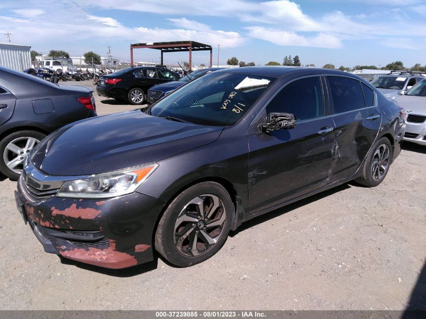 2016 HONDA ACCORD SEDAN EX-L - 1HGCR2F8XGA008950