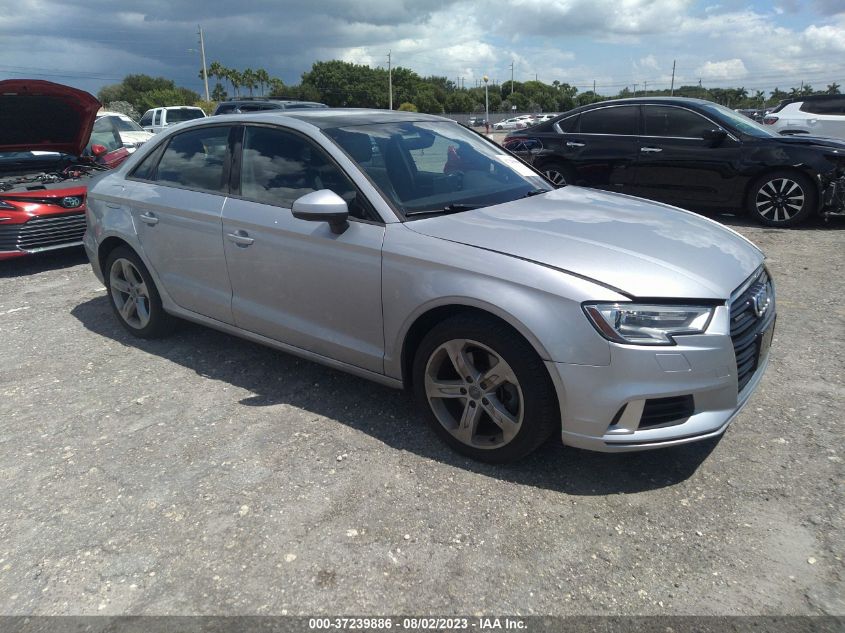 2017 AUDI A3 SEDAN PREMIUM - WAUB8GFF3H1044096