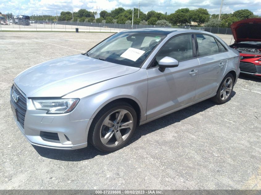 2017 AUDI A3 SEDAN PREMIUM - WAUB8GFF3H1044096