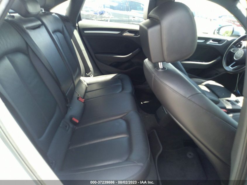 2017 AUDI A3 SEDAN PREMIUM - WAUB8GFF3H1044096