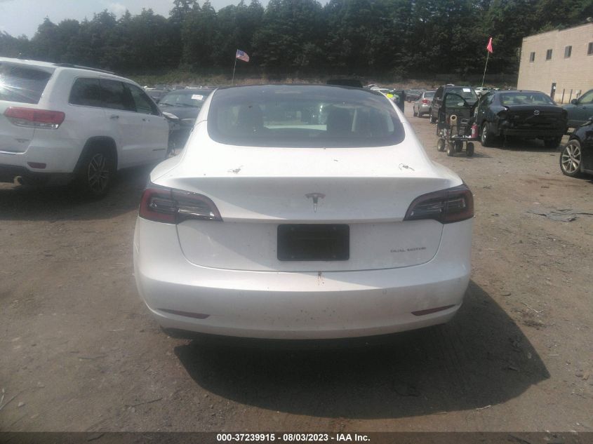 2022 TESLA MODEL 3 LONG RANGE - 5YJ3E1EB6NF101812