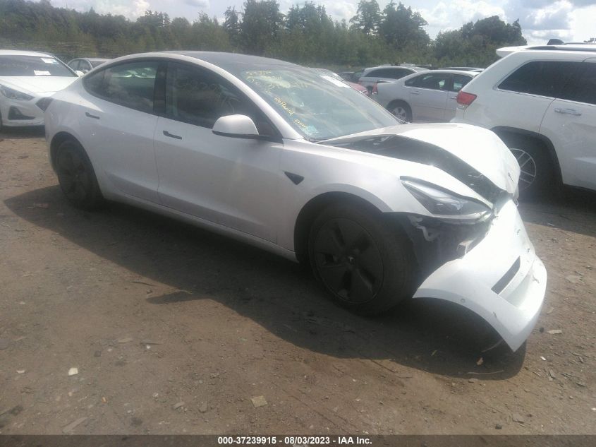 2022 TESLA MODEL 3 LONG RANGE - 5YJ3E1EB6NF101812