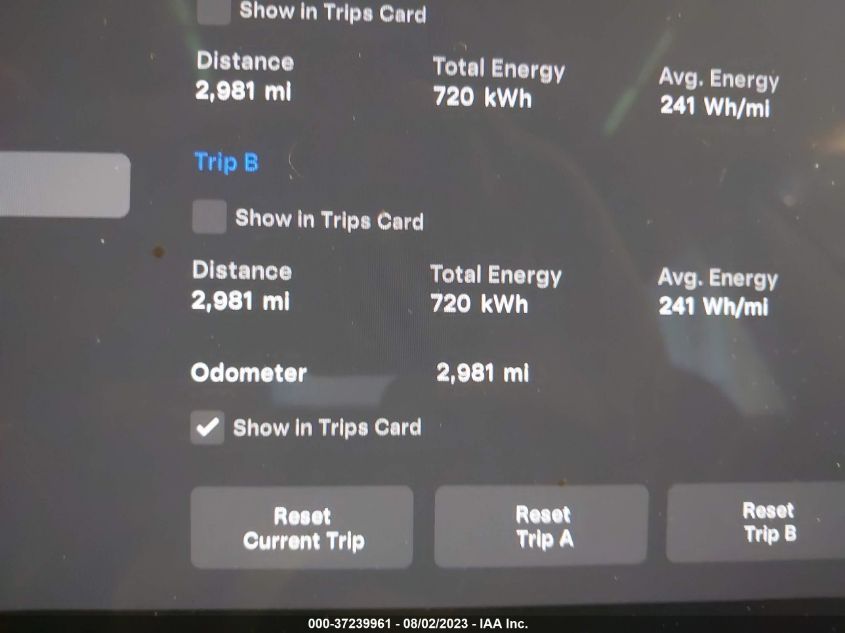 2023 TESLA MODEL 3 - 5YJ3E1EA7PF505681