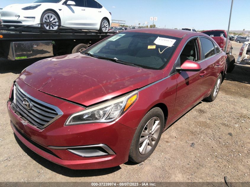 2016 HYUNDAI SONATA 2.4L SE - 5NPE24AF4GH329677