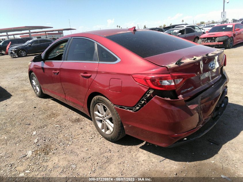 2016 HYUNDAI SONATA 2.4L SE - 5NPE24AF4GH329677