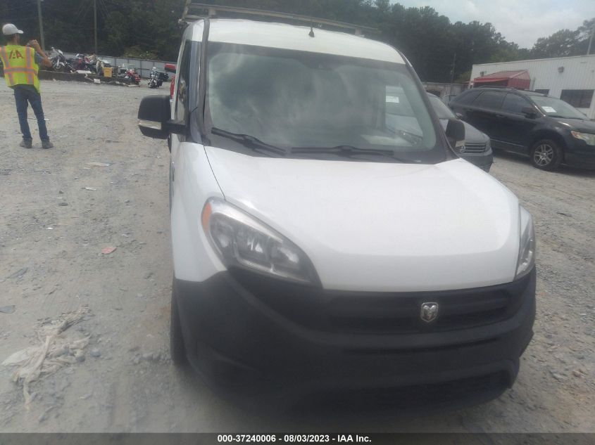2018 RAM PROMASTER CITY TRADESMAN - ZFBERFAB6J6K19318