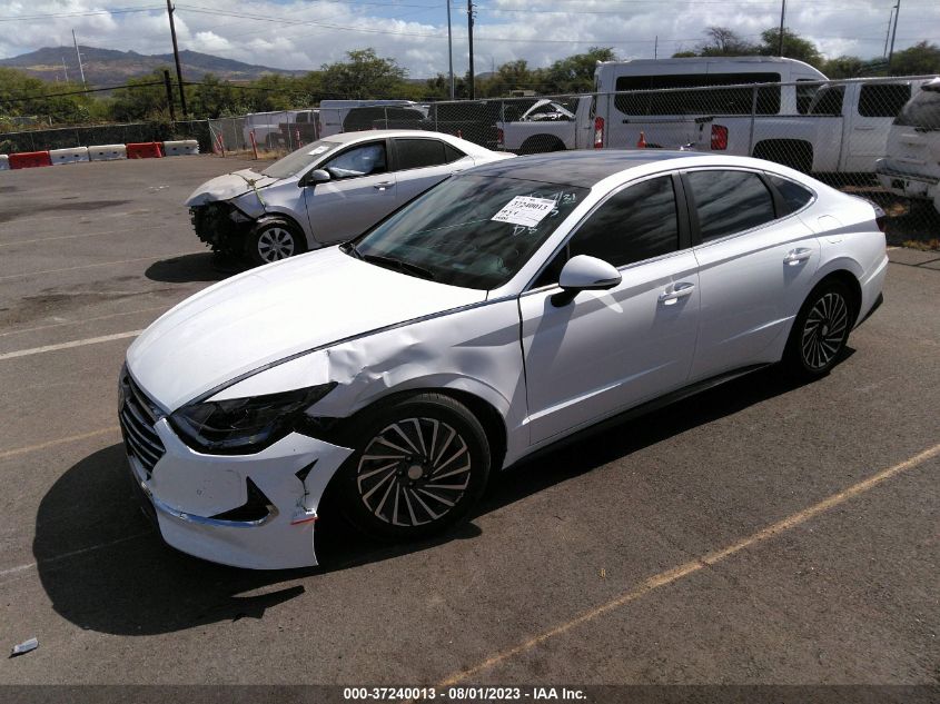 VIN KMHL54JJ1MA035896 2021 HYUNDAI SONATA HYBRID no.2