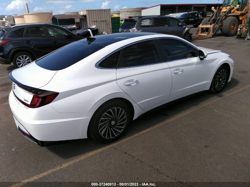 VIN KMHL54JJ1MA035896 2021 HYUNDAI SONATA HYBRID no.4