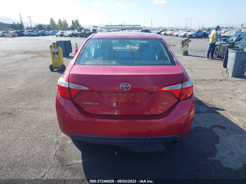 2014 TOYOTA COROLLA L/LE/LE PLS/PRM/S/S PLS - 2T1BURHE0EC093438