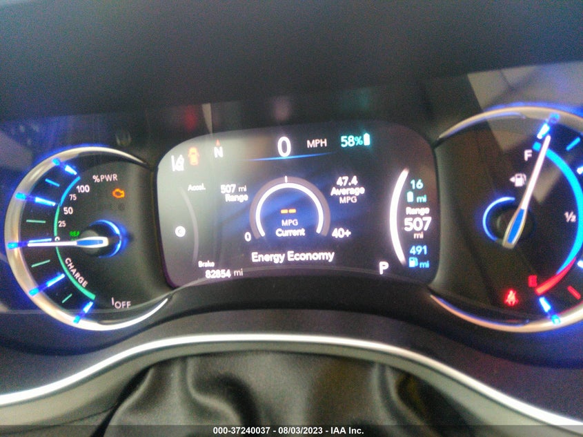 VIN 2C4RC1N75JR144953 2018 CHRYSLER PACIFICA HYBRID LIMITED