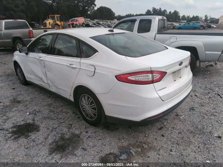 2013 FORD FUSION S - 3FA6P0G77DR132418