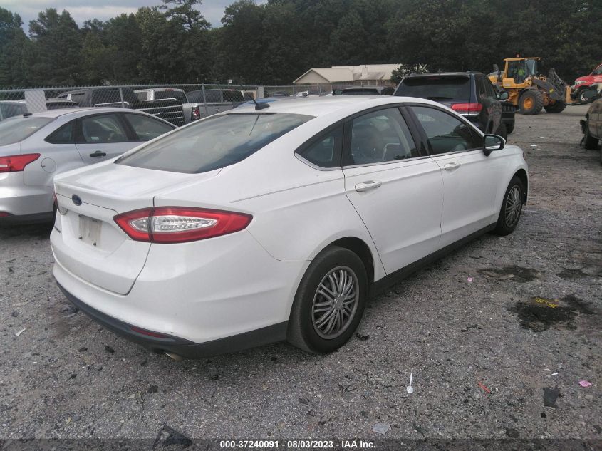 2013 FORD FUSION S - 3FA6P0G77DR132418