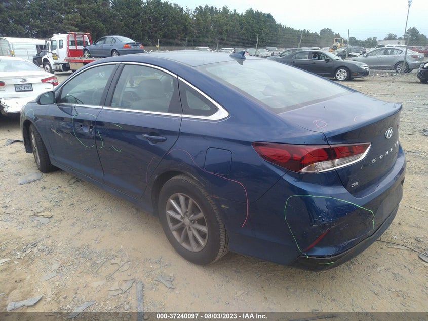 VIN 5NPE24AF2KH731710 2019 HYUNDAI SONATA SE