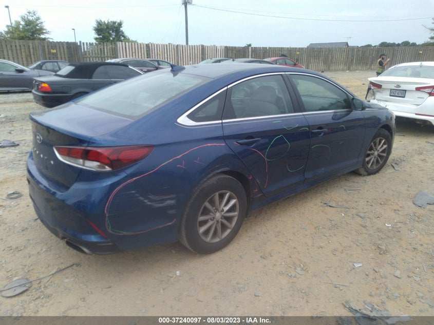 VIN 5NPE24AF2KH731710 2019 HYUNDAI SONATA SE