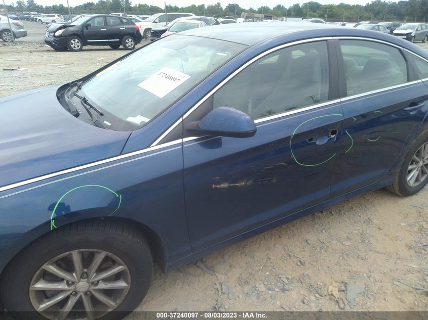 VIN 5NPE24AF2KH731710 2019 HYUNDAI SONATA SE