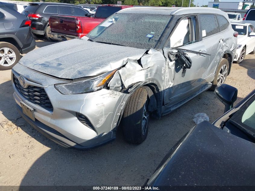 2023 TOYOTA HIGHLANDER HYBRID - 5TDKARAH5PS019228
