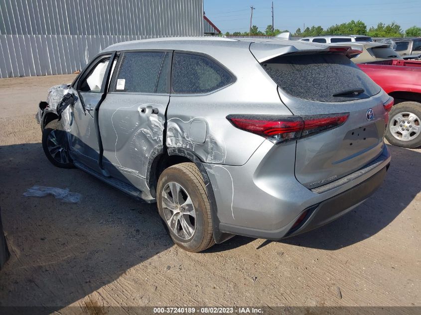 2023 TOYOTA HIGHLANDER HYBRID - 5TDKARAH5PS019228