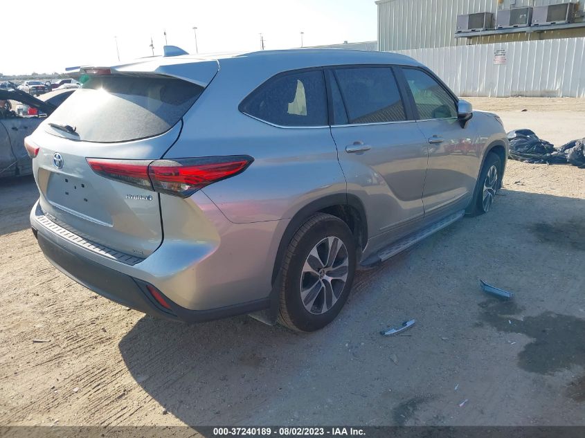 2023 TOYOTA HIGHLANDER HYBRID - 5TDKARAH5PS019228