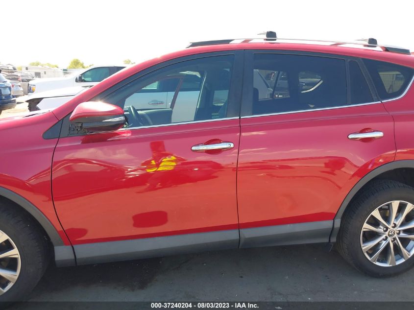 2016 TOYOTA RAV4 LIMITED - 2T3DFREV9GW442354