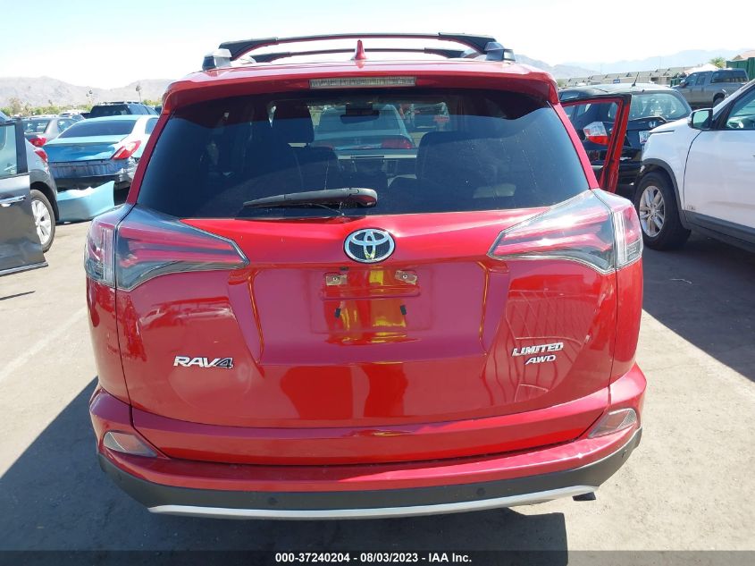 2016 TOYOTA RAV4 LIMITED - 2T3DFREV9GW442354