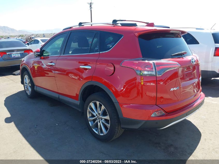 2016 TOYOTA RAV4 LIMITED - 2T3DFREV9GW442354