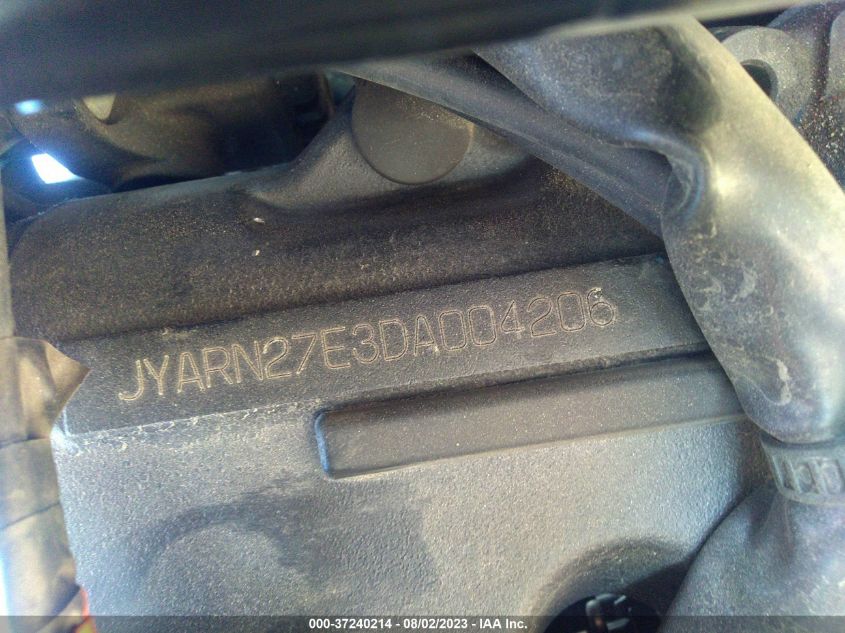 2013 YAMAHA FZ8 N JYARN27E3DA004206