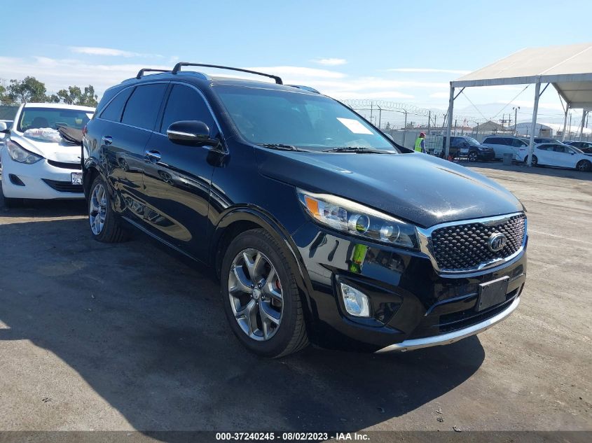 2017 KIA SORENTO SX V6 - 5XYPK4A51HG231764