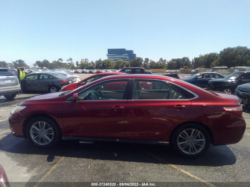2015 TOYOTA CAMRY XLE/SE/LE/XSE - 4T1BF1FK4FU949201
