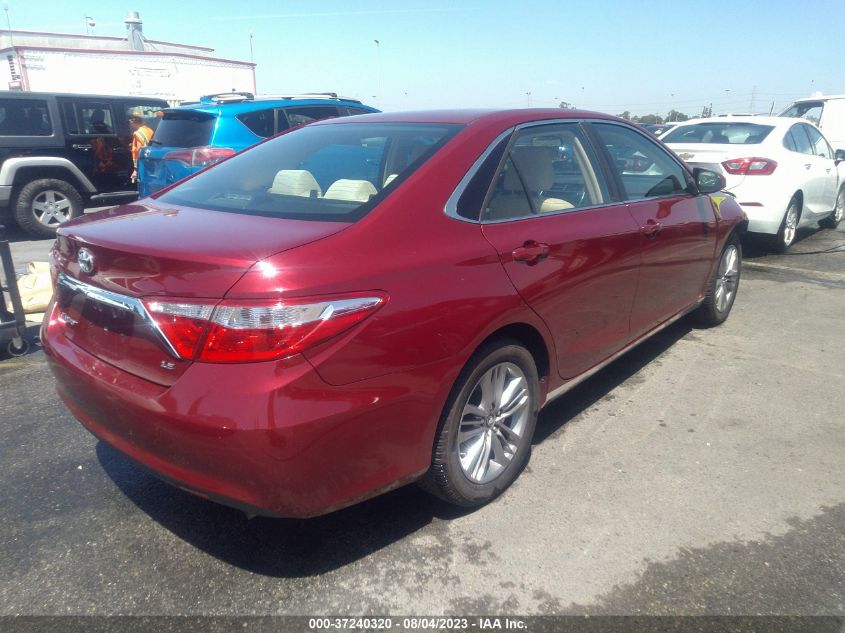 2015 TOYOTA CAMRY XLE/SE/LE/XSE - 4T1BF1FK4FU949201
