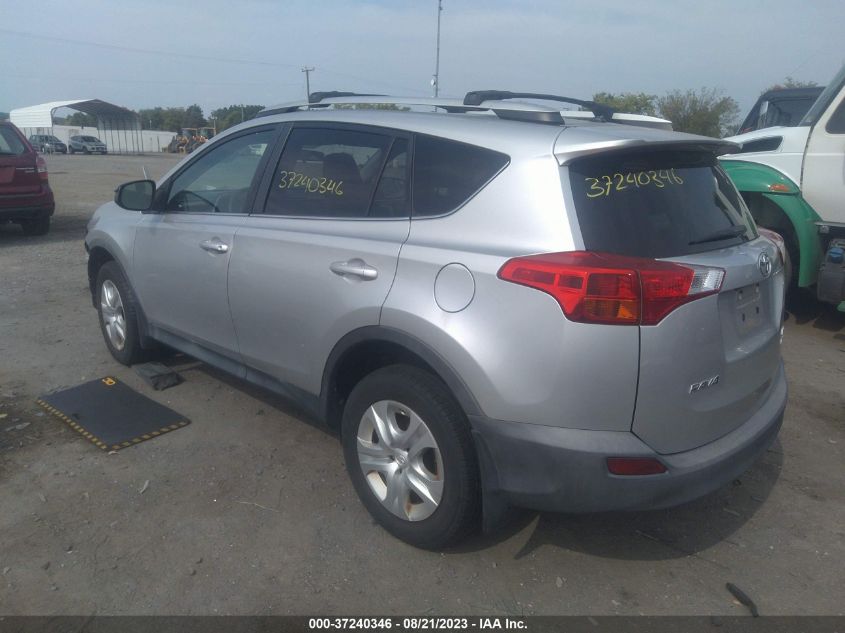 2013 TOYOTA RAV4 LE - 2T3BFREV1DW020274
