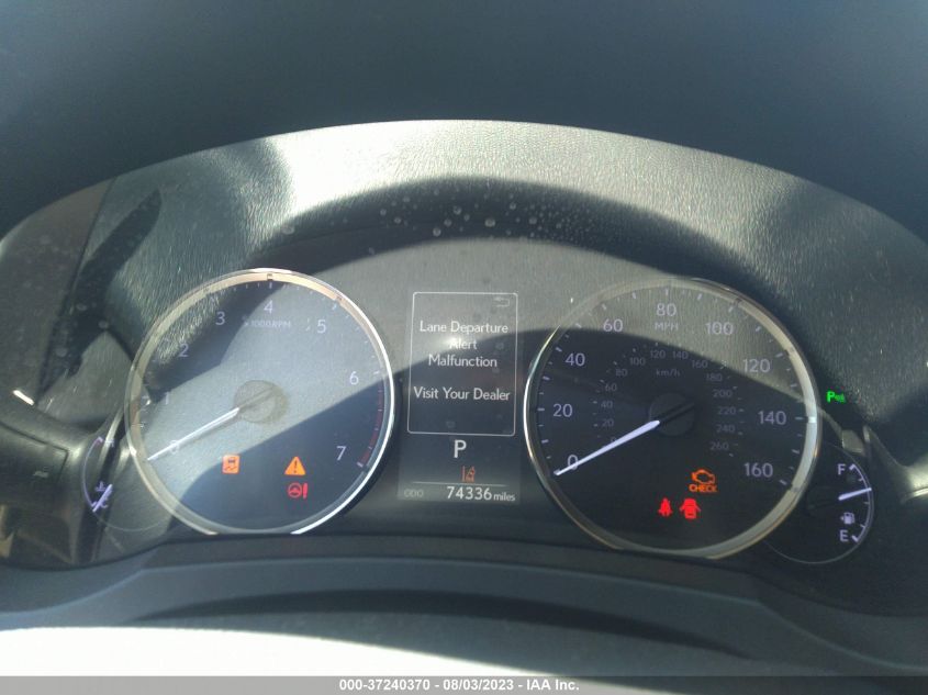 2017 LEXUS IS IS TURBO - JTHBA1D26H5038773