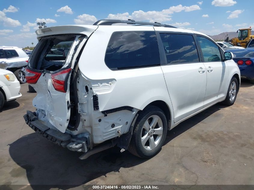 2016 TOYOTA SIENNA LE - 5TDKK3DC6GS708589