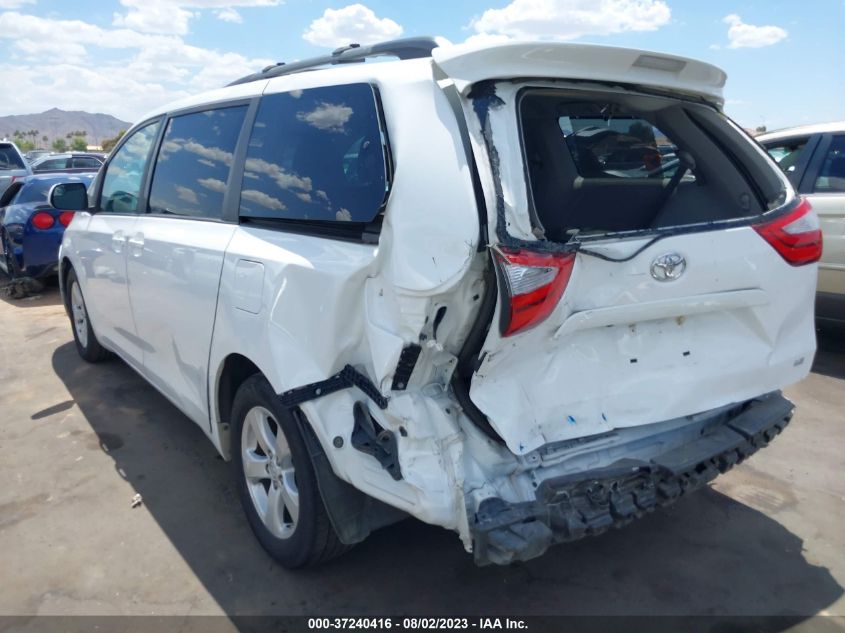 2016 TOYOTA SIENNA LE - 5TDKK3DC6GS708589