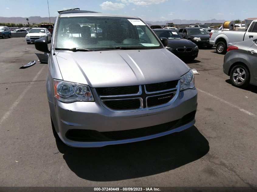 2017 DODGE GRAND CARAVAN SE - 2C4RDGBG2HR607288