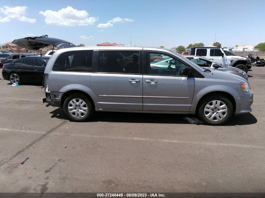 2017 DODGE GRAND CARAVAN SE - 2C4RDGBG2HR607288