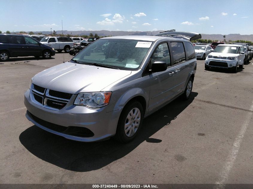 2017 DODGE GRAND CARAVAN SE - 2C4RDGBG2HR607288