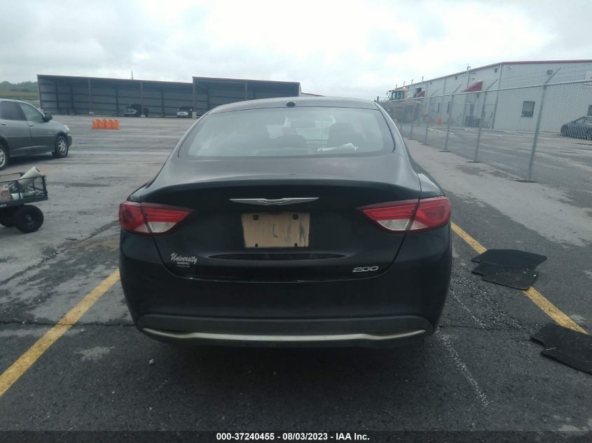 2016 CHRYSLER 200 LIMITED - 1C3CCCAB7GN106677