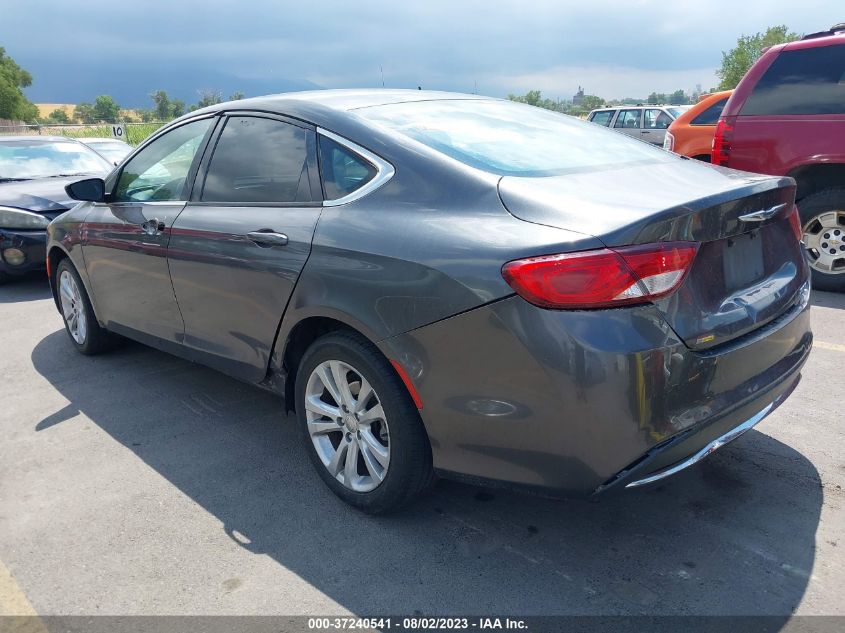 2015 CHRYSLER 200 LIMITED - 1C3CCCAB4FN637477